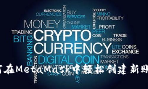 如何在MetaMask中轻松创建新账号？