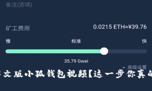 如何下载中文版小狐钱包视频？这一步你真的不能错过！